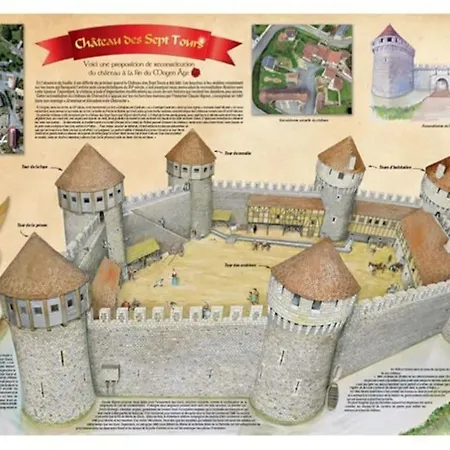 La Tour Du Logis, 4 * A 15 Min Du Futuroscope Cheneche